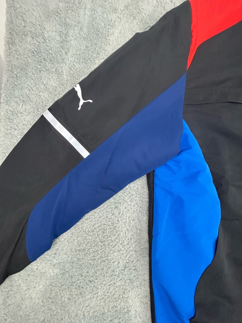 Puma Men's Size XL Blue BMW M Motorsport Street Motorsport Jacket 531129-04 F - Picture 9 of 14